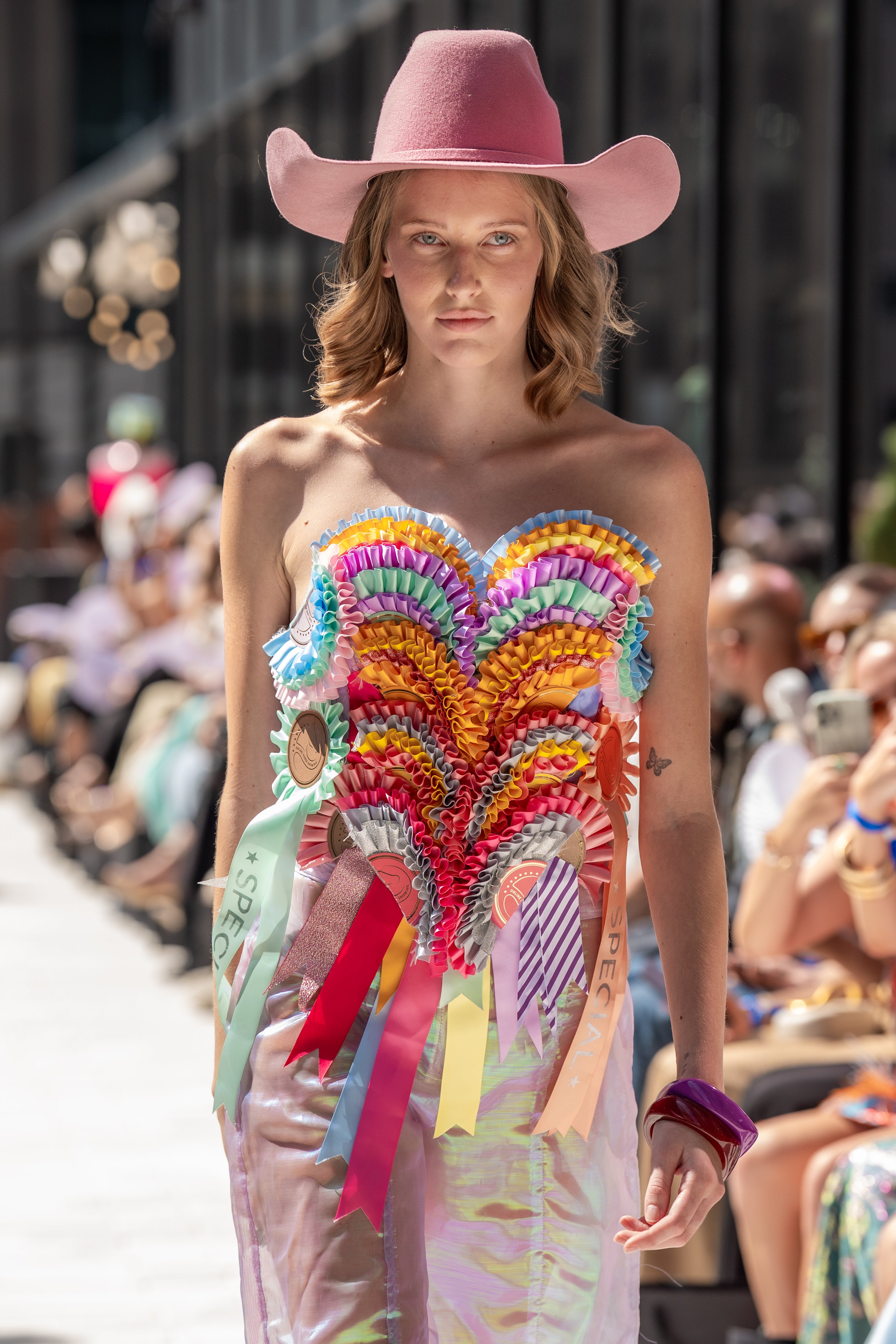 Cosmic Cowgirl Ribbon Corset