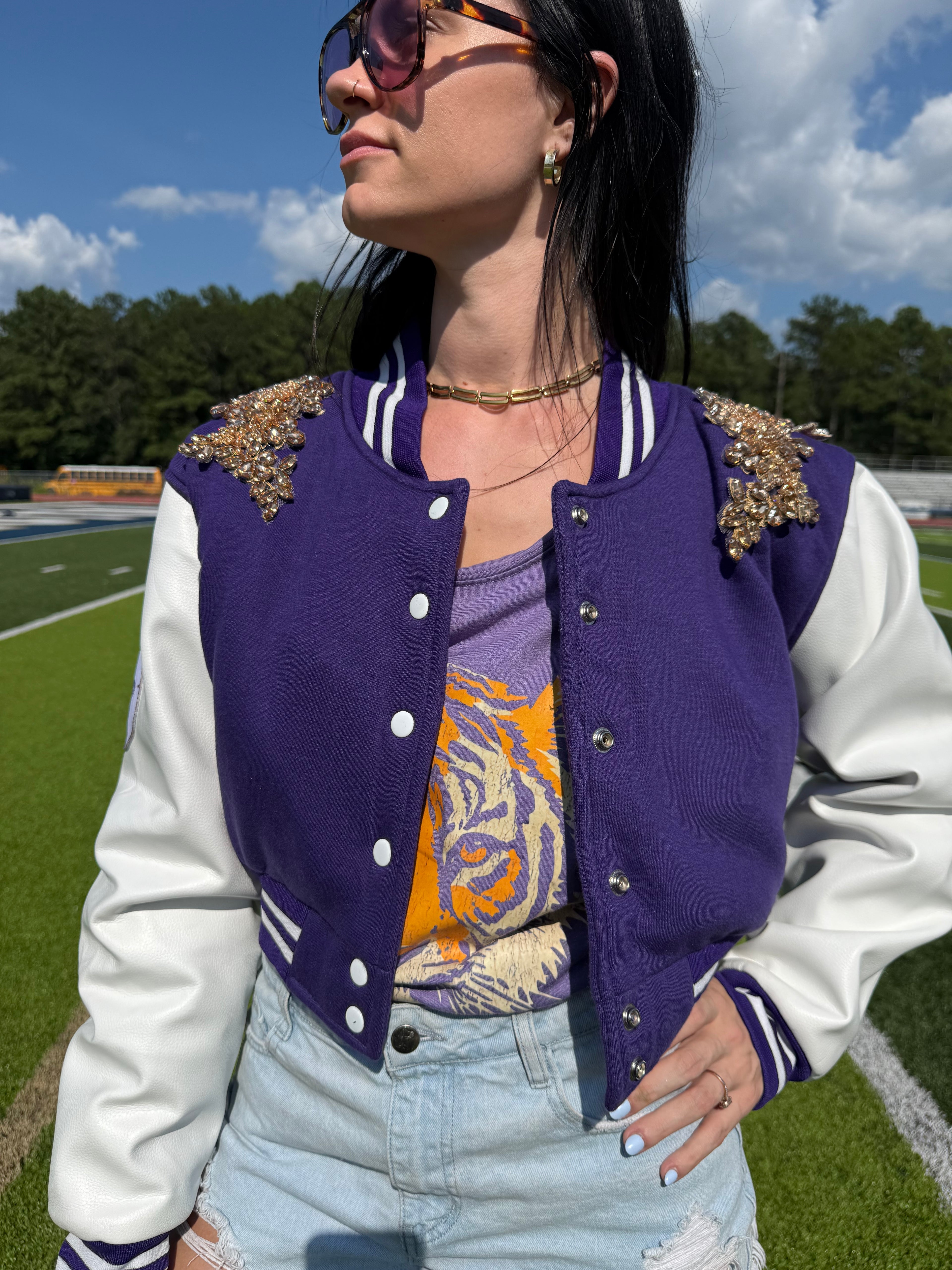 PRESALE Cosmic Gameday Letterman Jackets- CLOSES AUGUST 20th