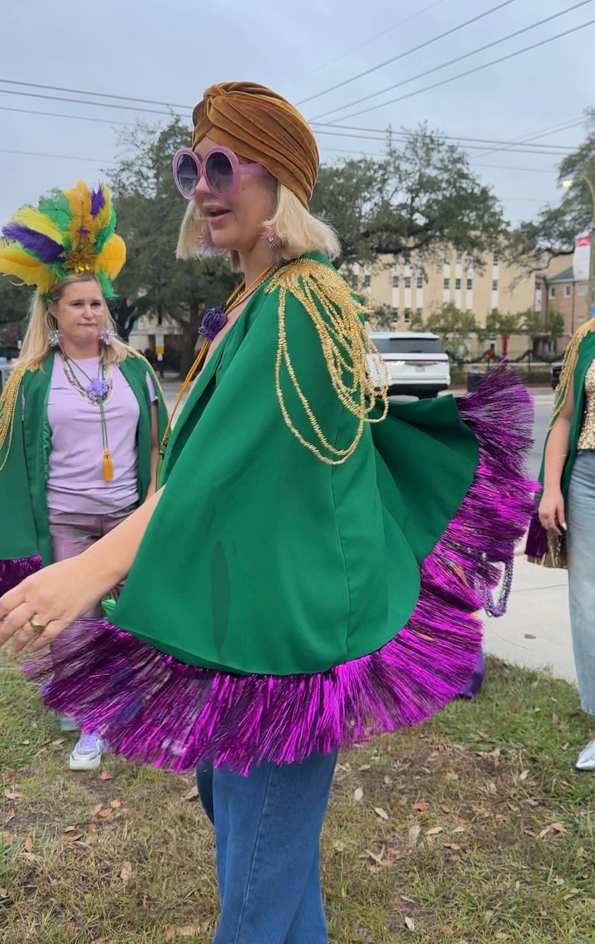 Mardi Gras Blazer Capes