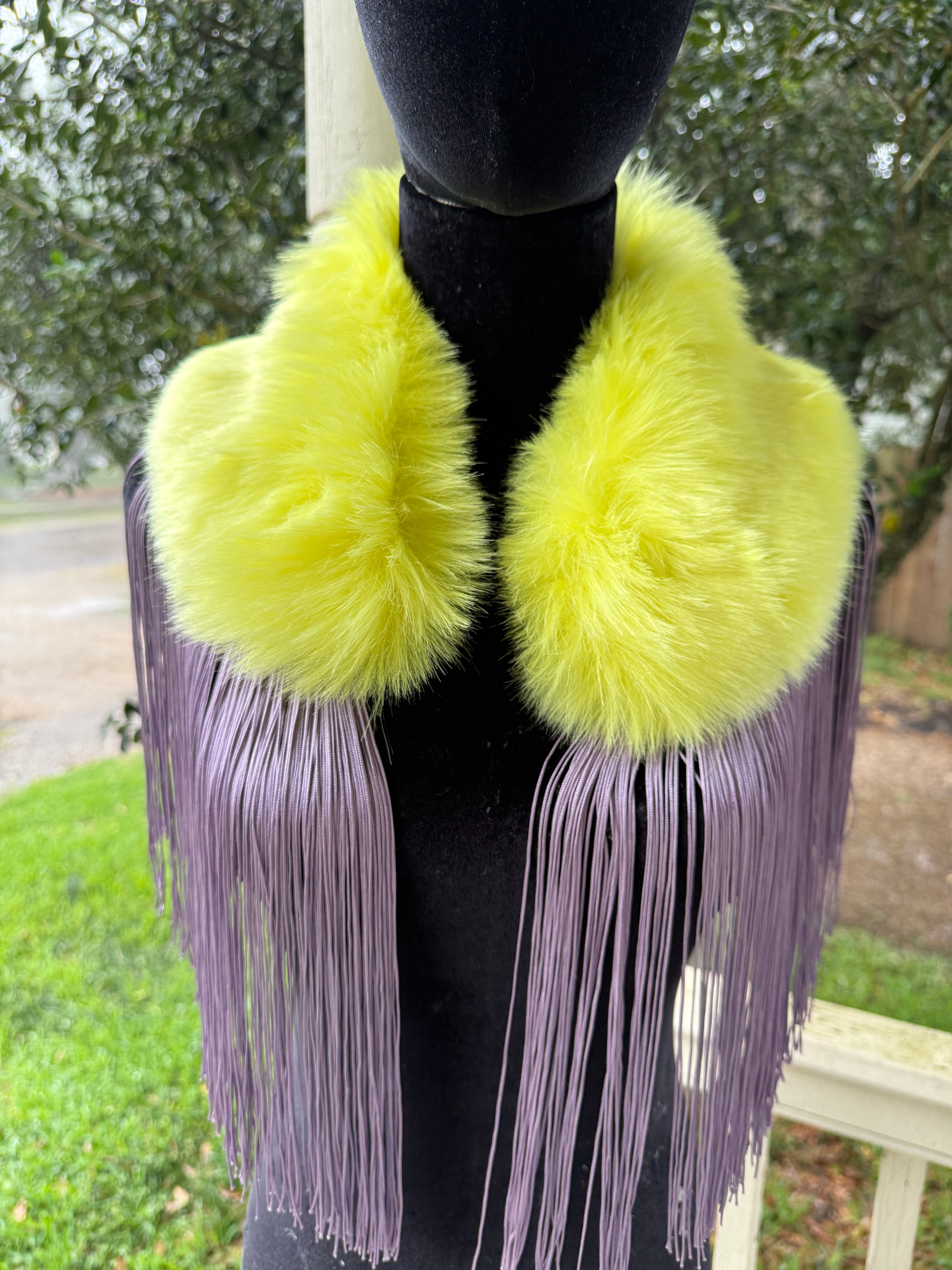Color Pop Faux Fur Collars