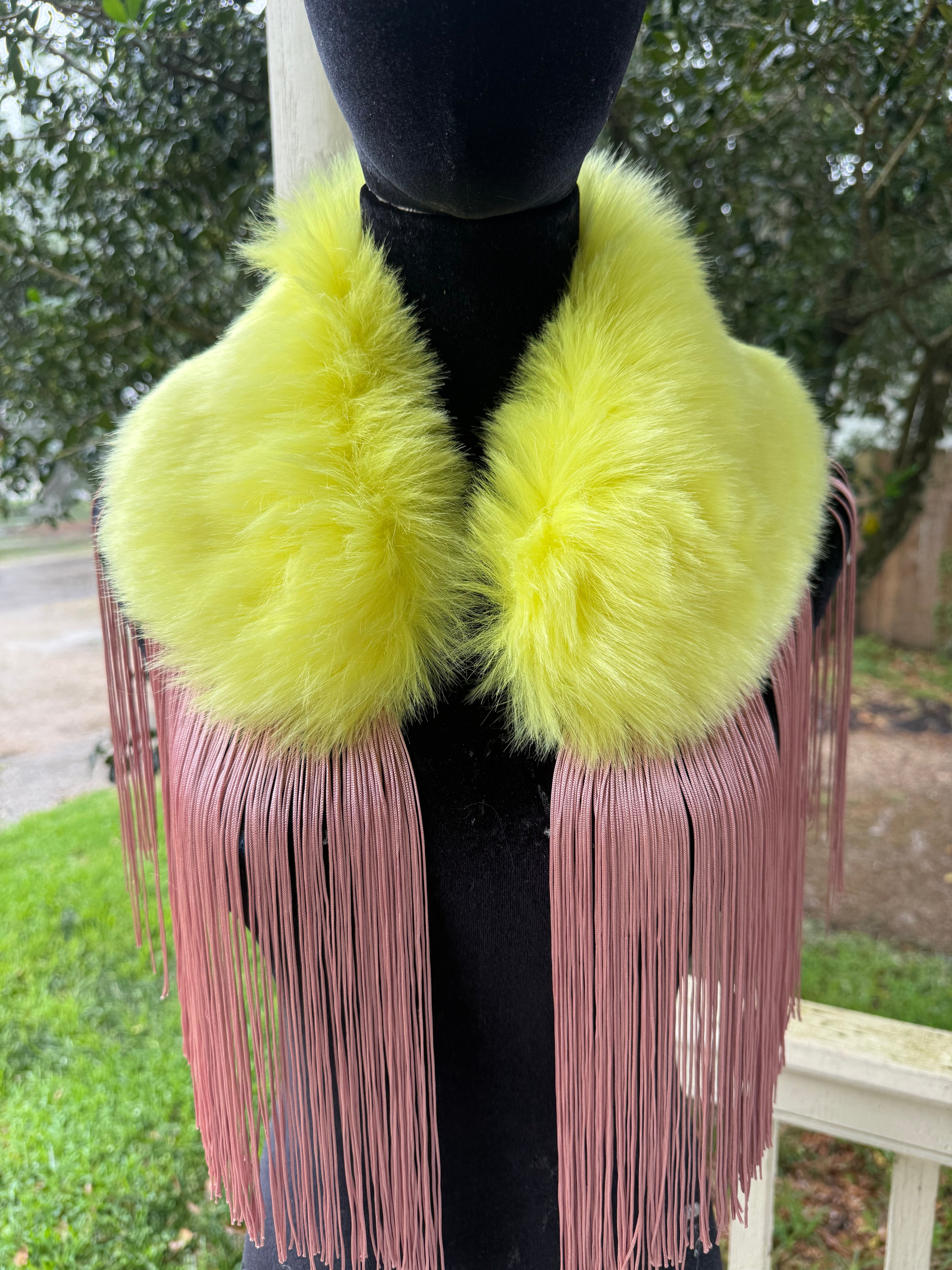 Color Pop Faux Fur Collars