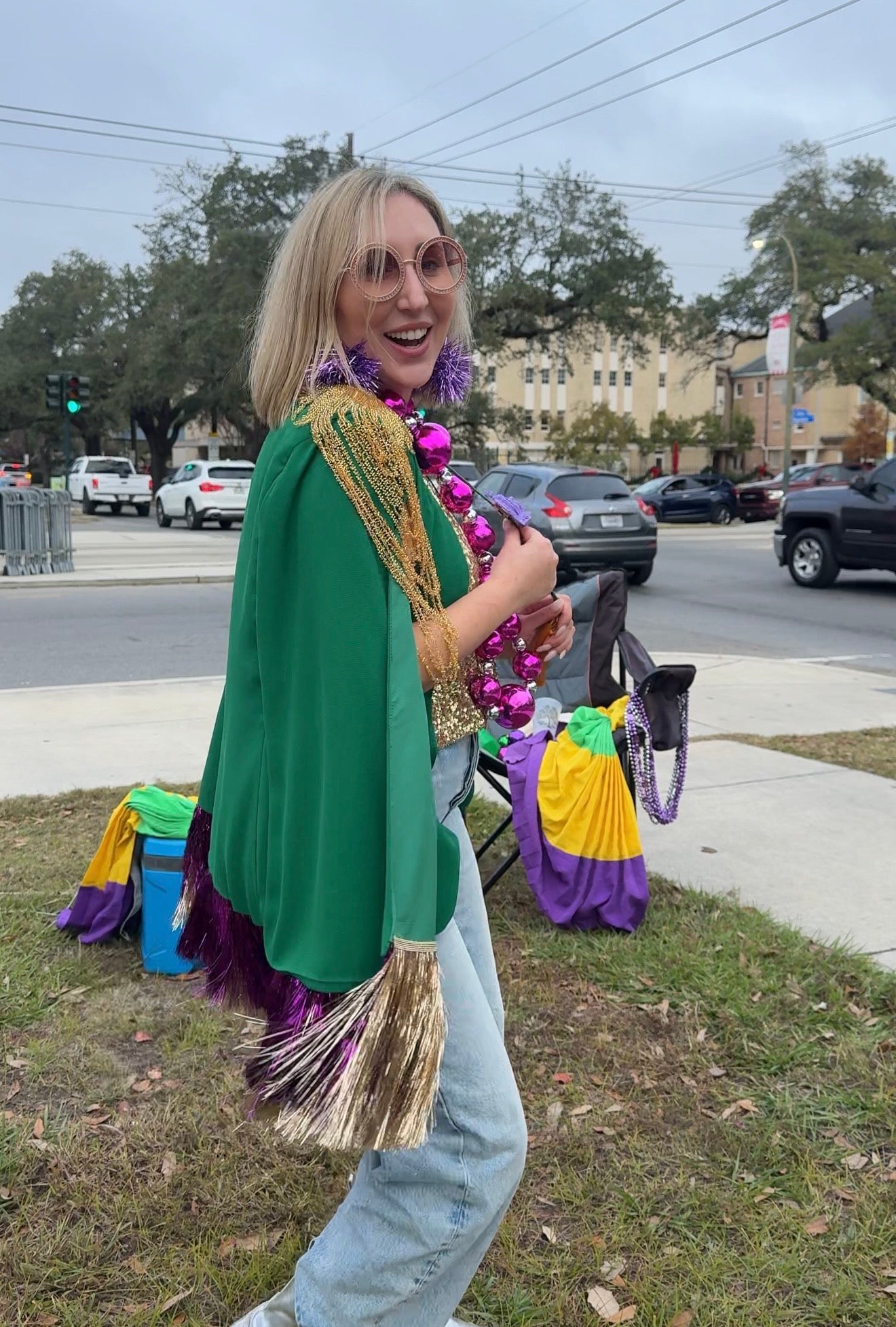 Mardi Gras Blazer Capes