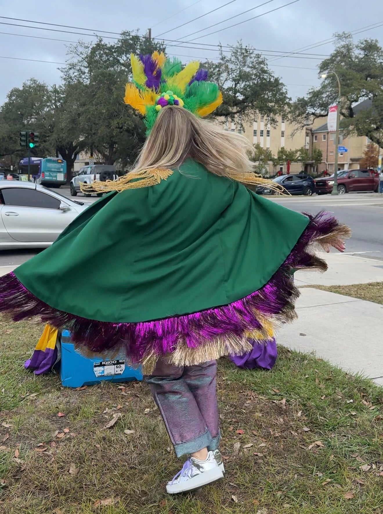 Mardi Gras Blazer Capes
