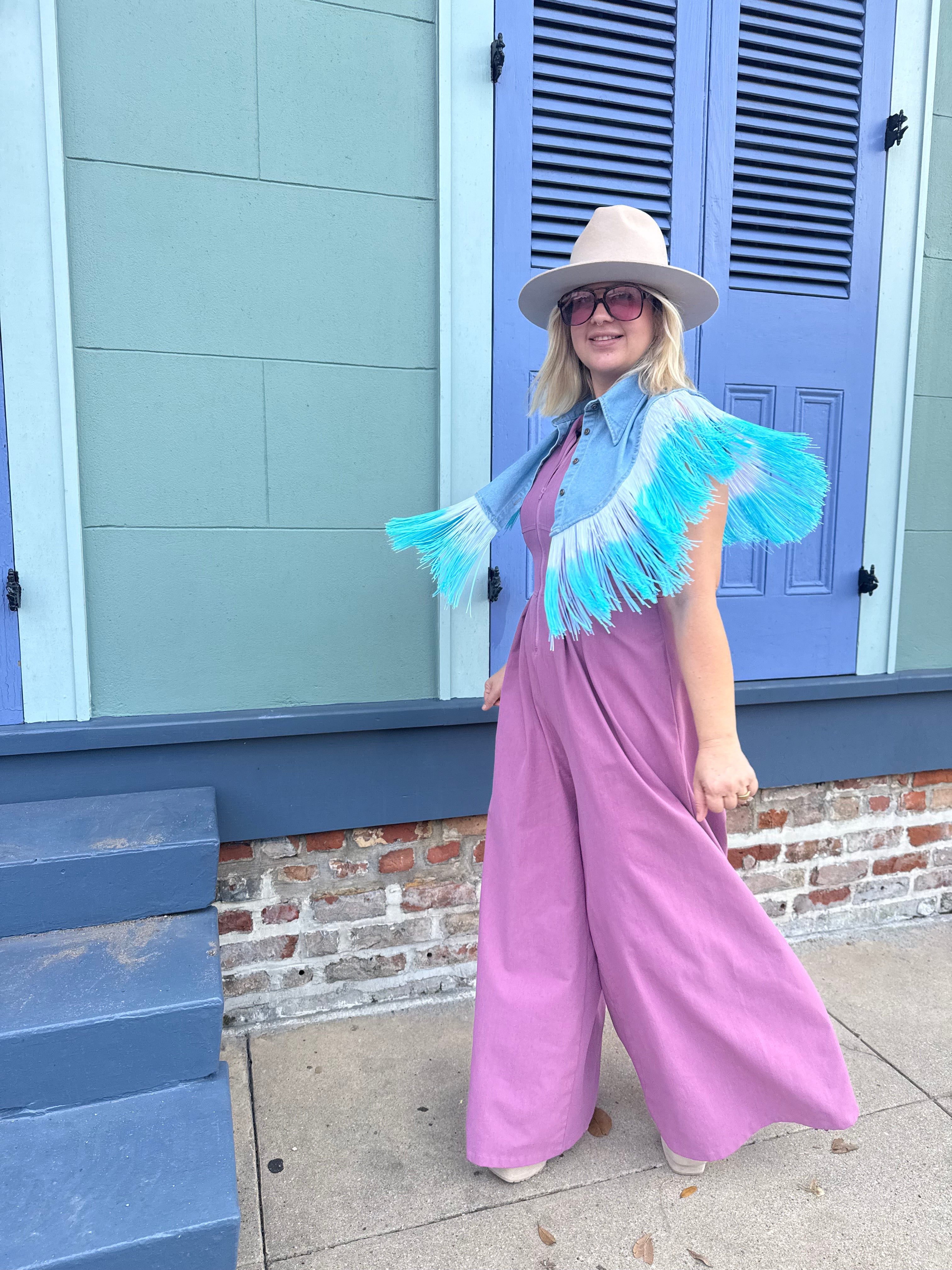 Denim Fringe Dickies