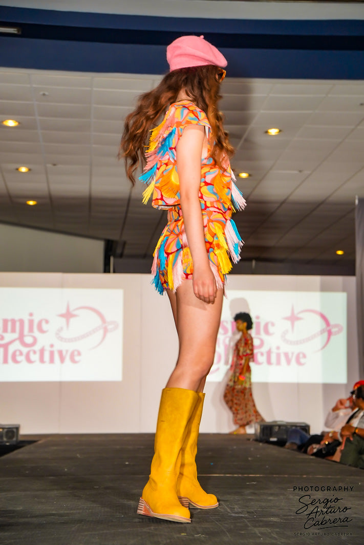 Cosmic Fringe Sun Set