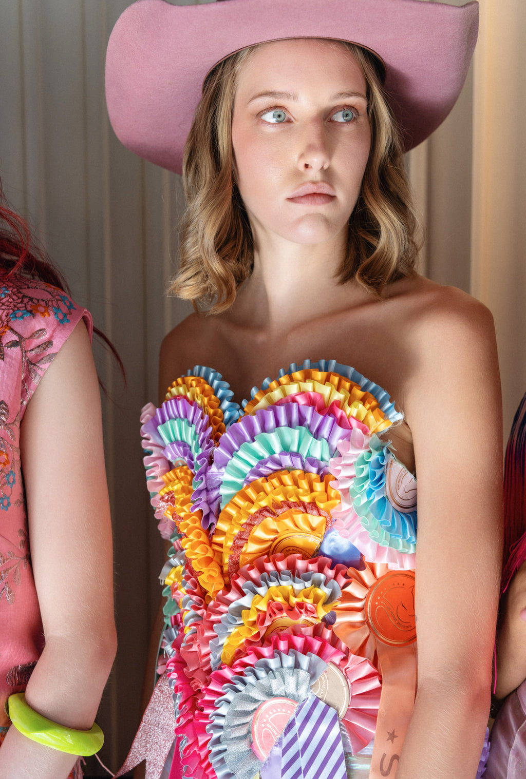 Cosmic Cowgirl Ribbon Corset