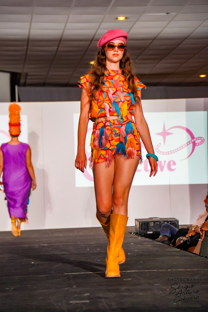 Cosmic Fringe Sun Set