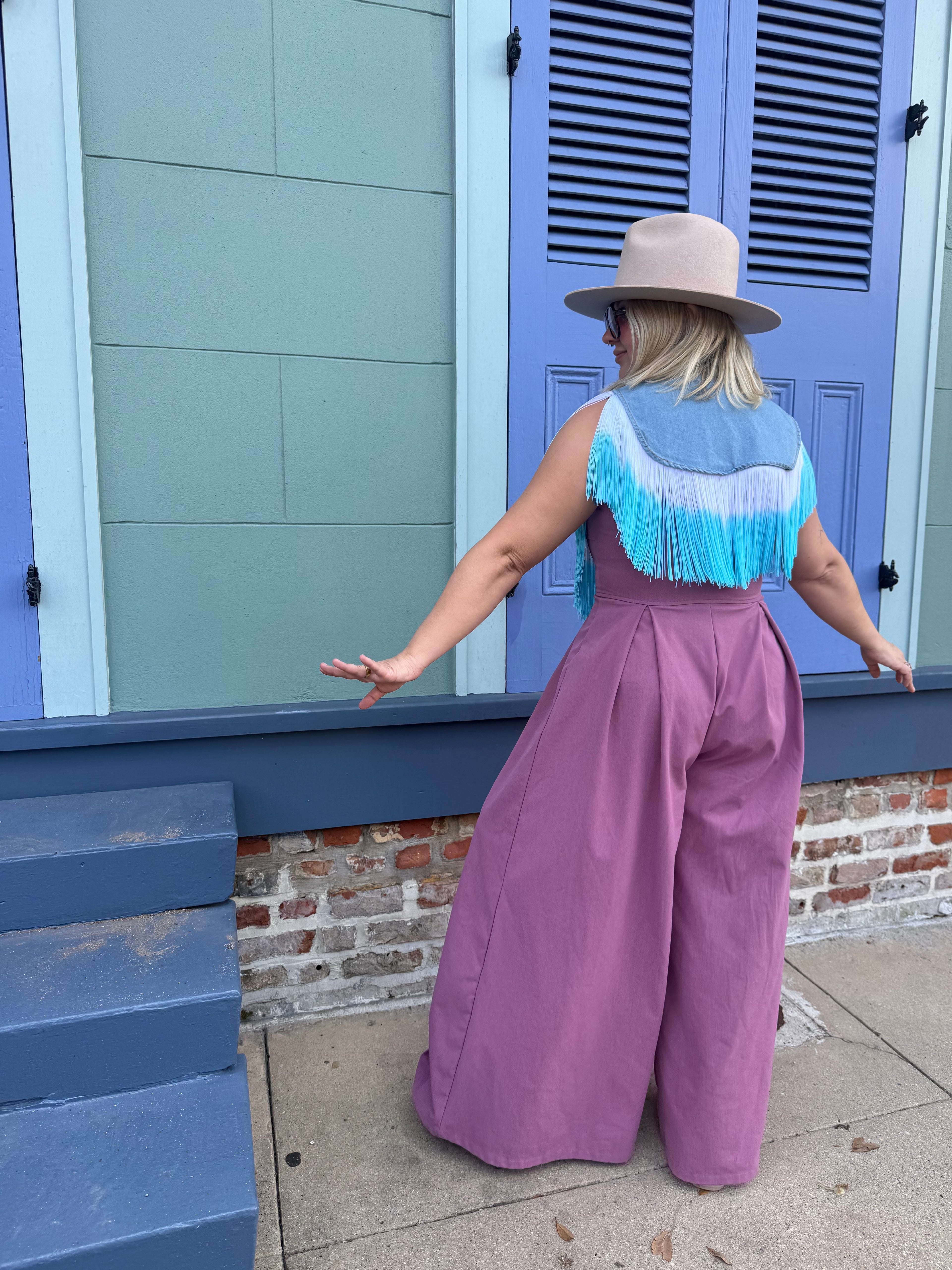 Denim Fringe Dickies