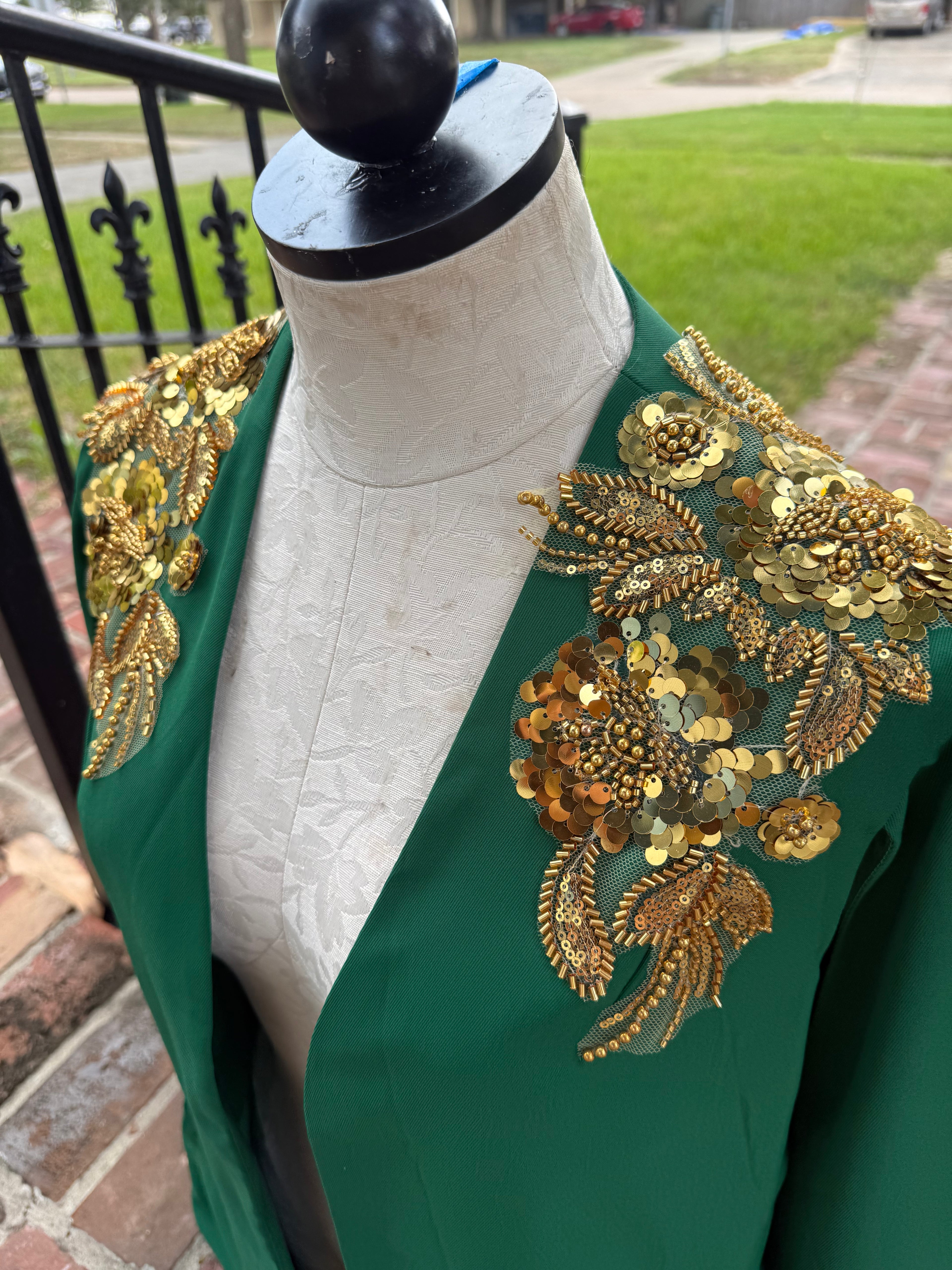 Mardi Gras & Iris Purple Blazer Capes
