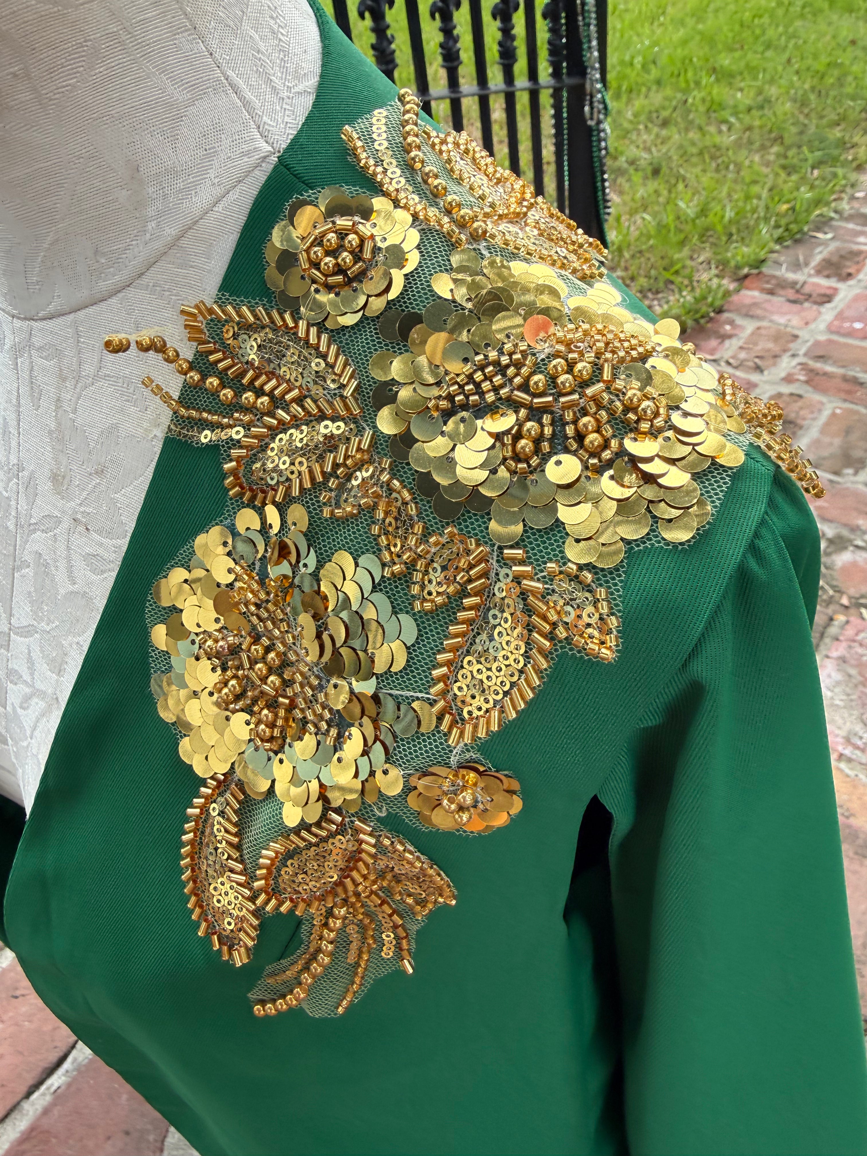 Mardi Gras & Iris Purple Blazer Capes