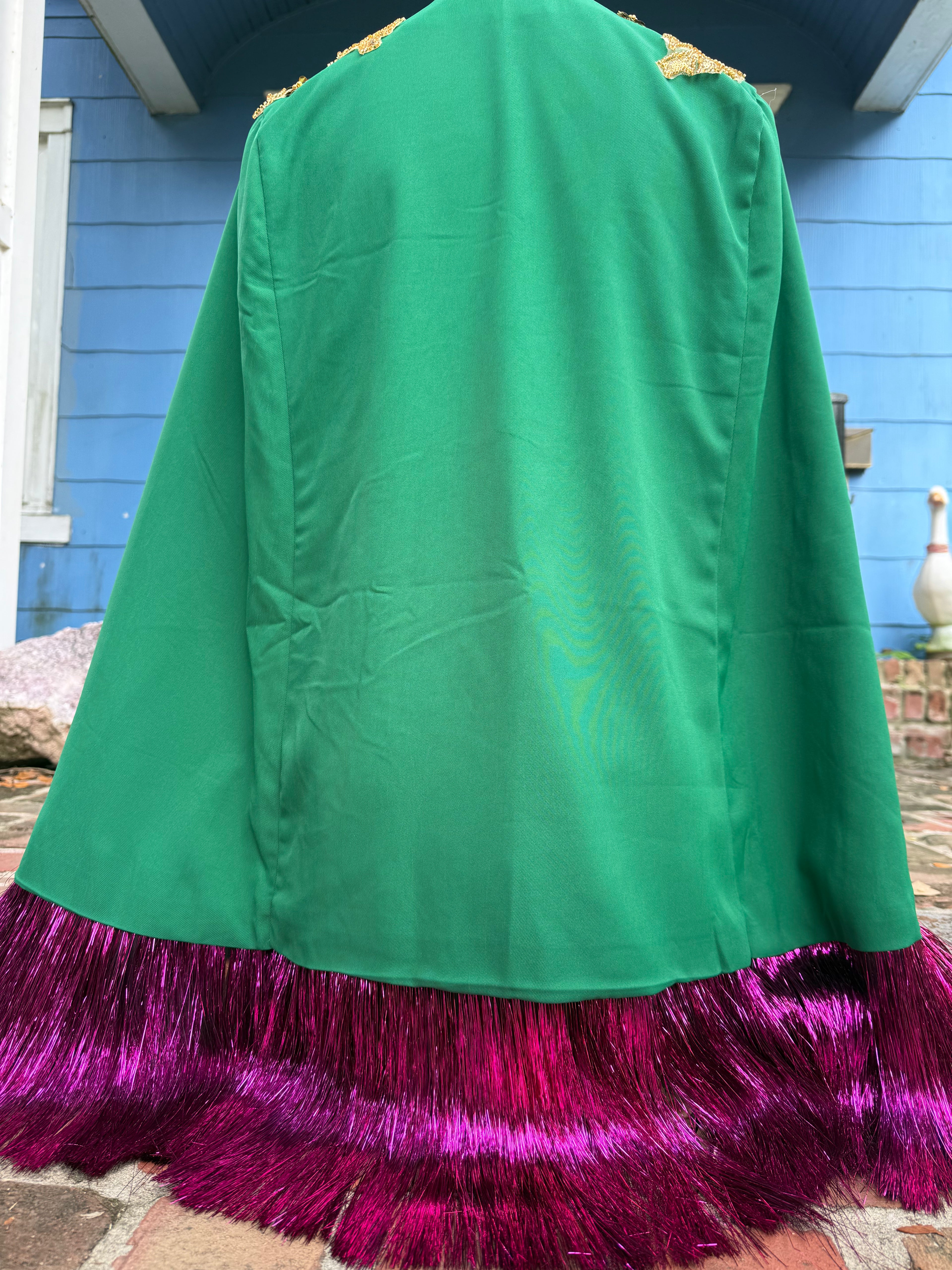 Mardi Gras & Iris Purple Blazer Capes
