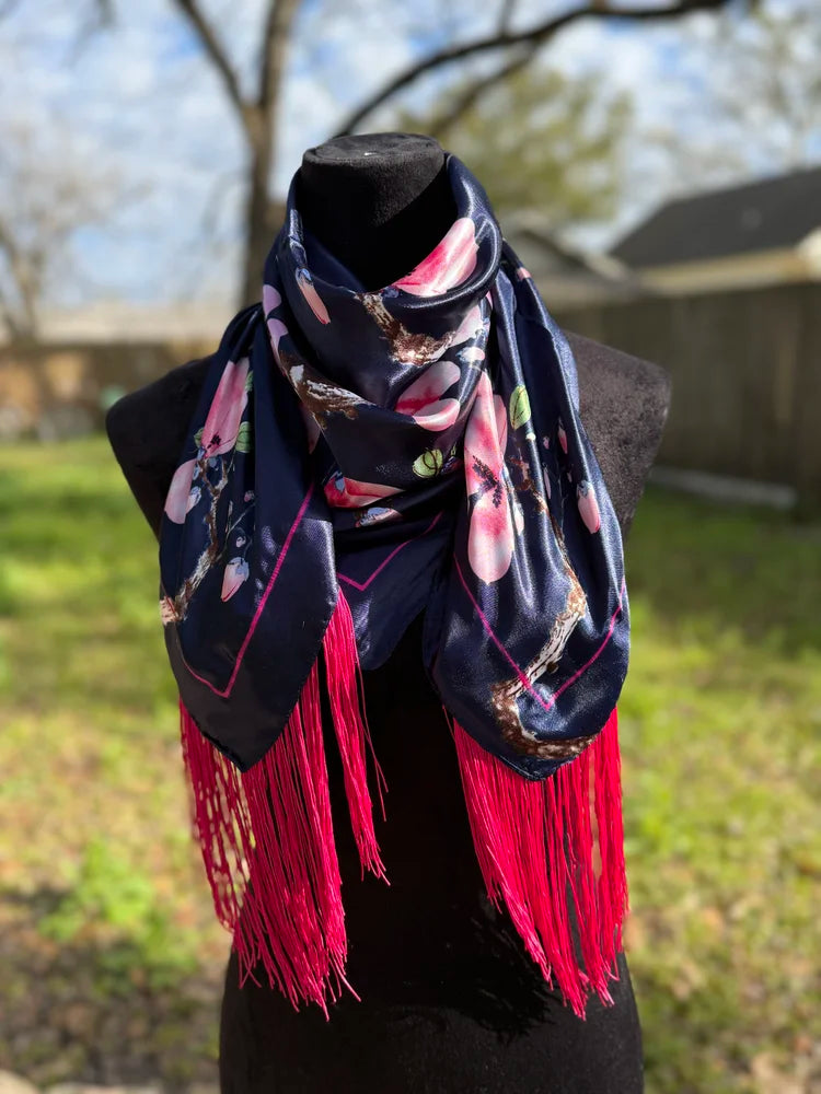 Cosmic Fringe Scarves