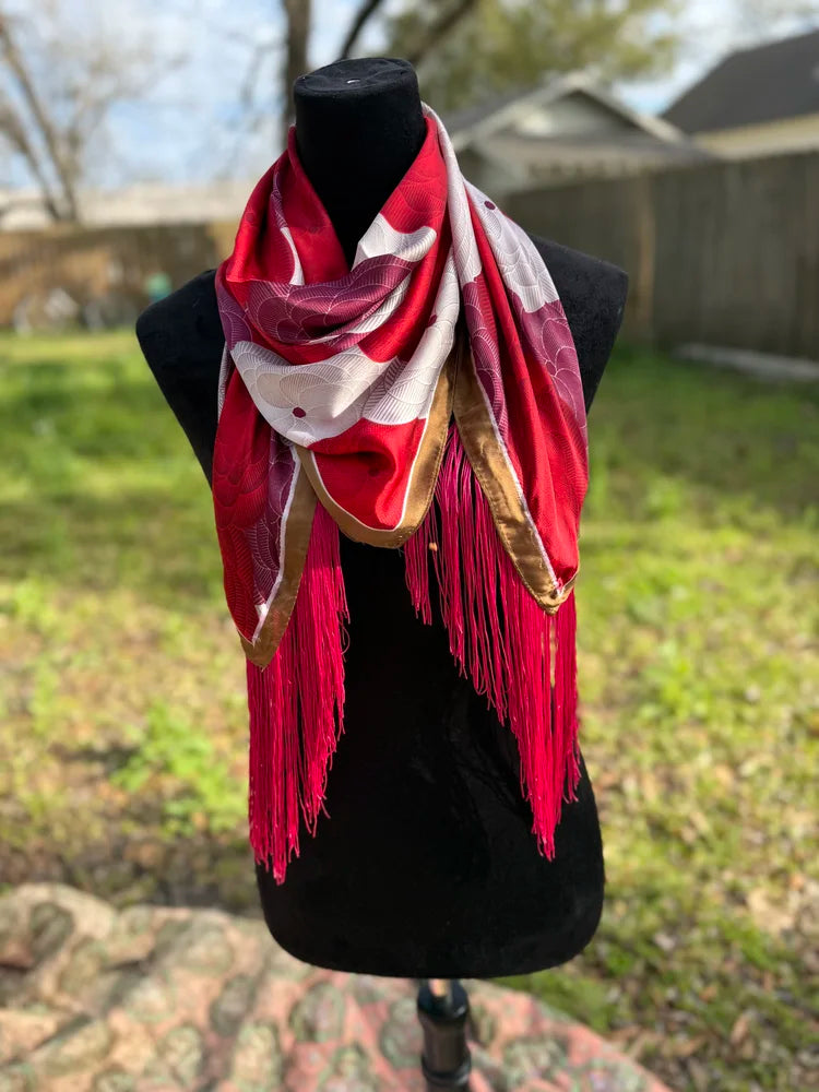 Cosmic Fringe Scarves