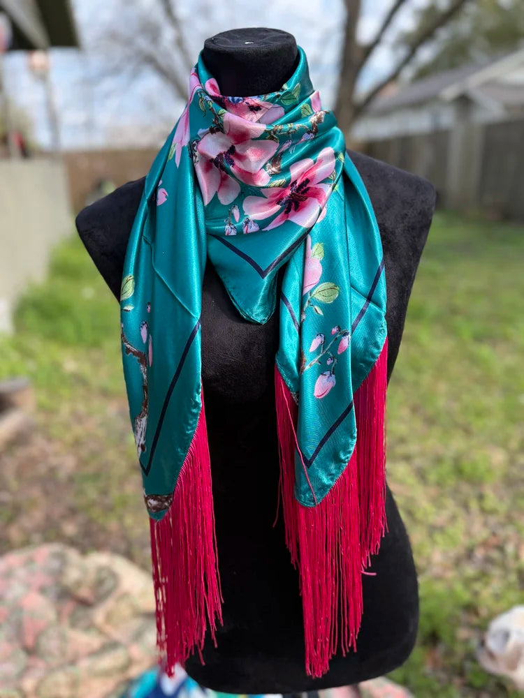 Cosmic Fringe Scarves