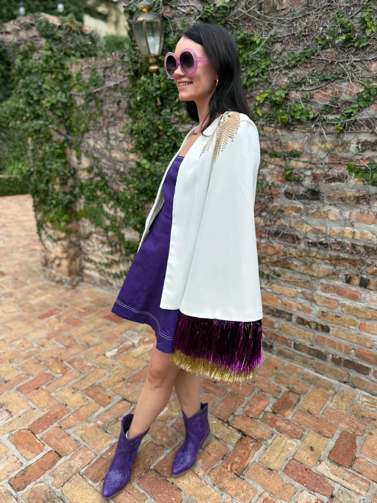 LSU Golden Girls Blazer Cape