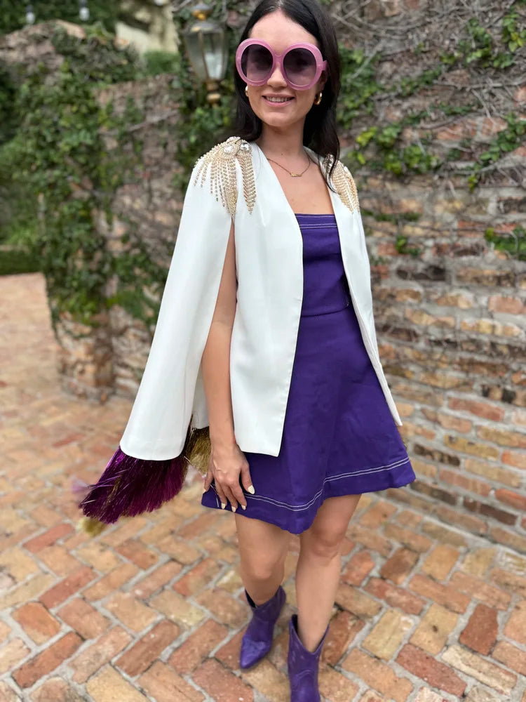 LSU Golden Girls Blazer Cape