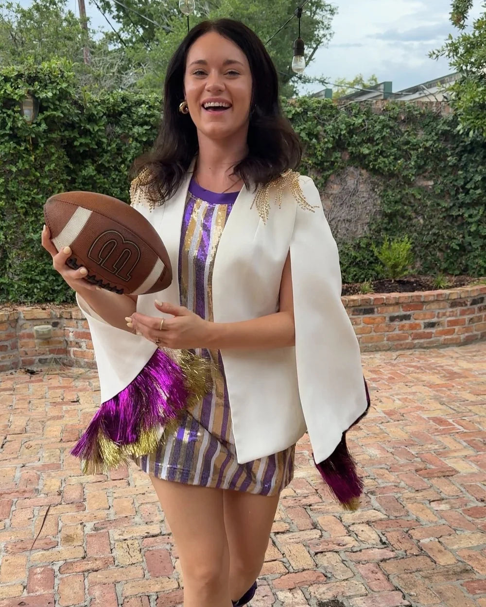 LSU Golden Girls Blazer Cape