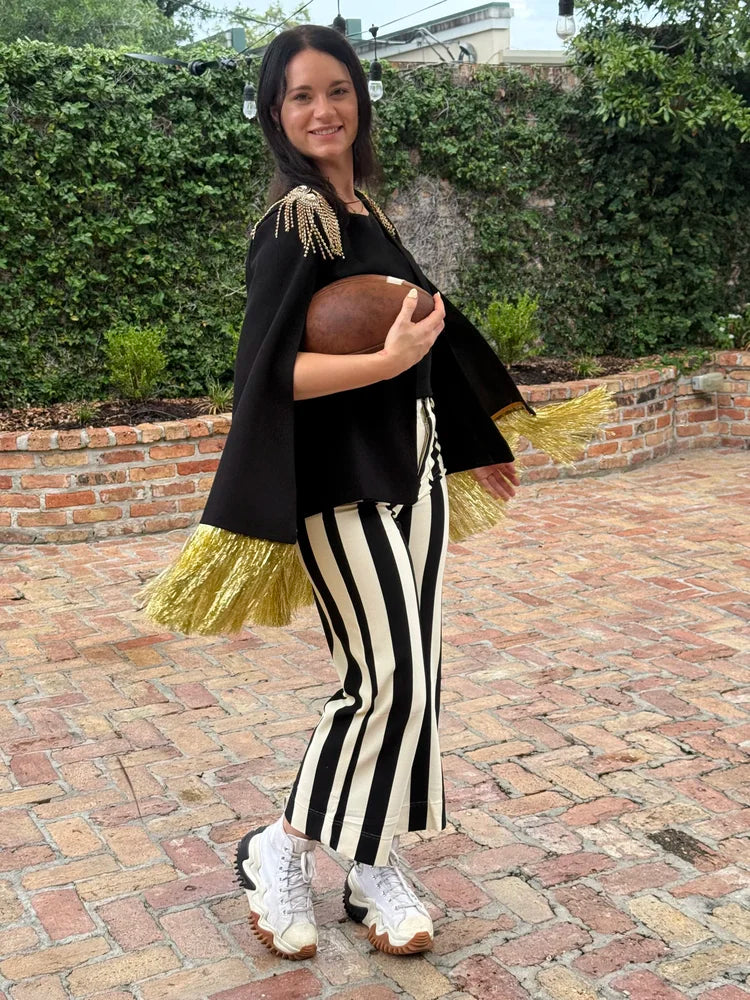 Saints WHO DAT Blazer Cape